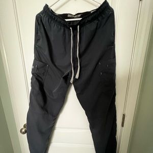 Greys Anatomy - grey cargo scrub pants - medium